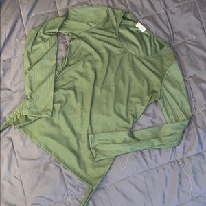 Green long sleeve